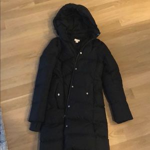 Jcrew XS Black Parka